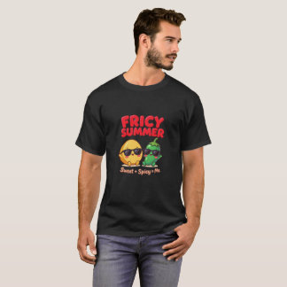 Fricy sommar 2026 T-shirt - Söt mango jalapeño Ka