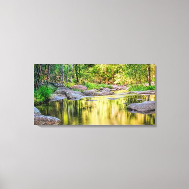 Frid och stillhet Canvas Art (Framsida)