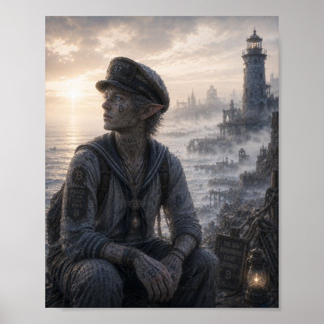 Frid / Sjöman / Fyrtornskusten Poster (Framsidan)