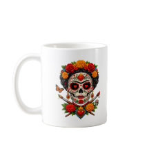 Frida Catrina Konstnär SugarSkull–Día de los Muert