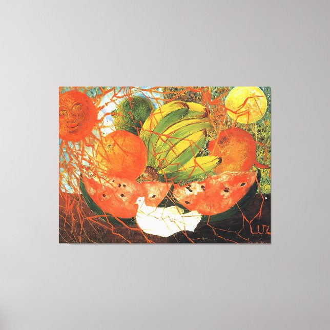 Frida Kahlo art Canvastryck (Framsida)