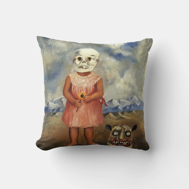 Frida Kahlo art Kudde (Framsida)