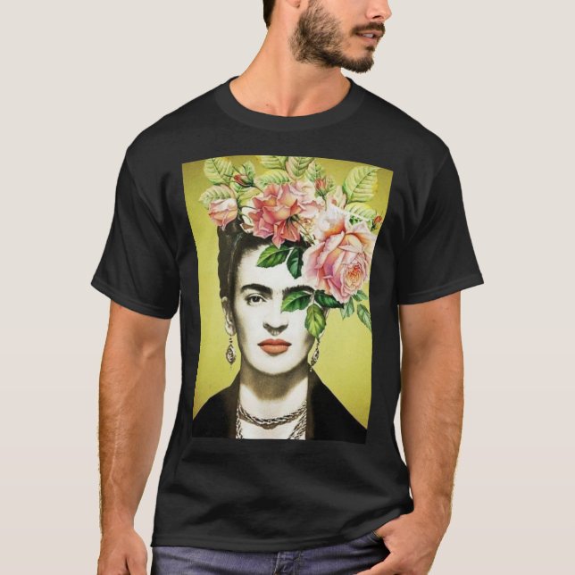 Frida Kahlo Art Painting Classic T-Shirt Essential (Framsida)