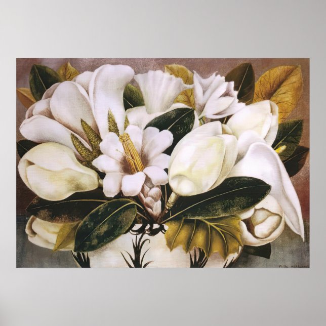 Frida Kahlo art Poster (Framsidan)