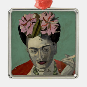 Frida Kahlo av Garcia Villegas Julgransprydnad Metall
