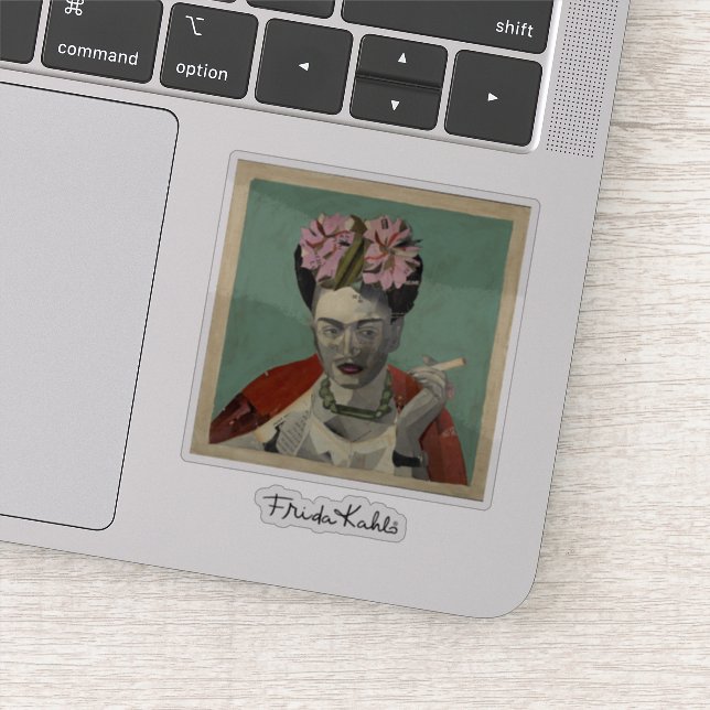 Frida Kahlo av Garcia Villegas Klistermärken (Detalj)
