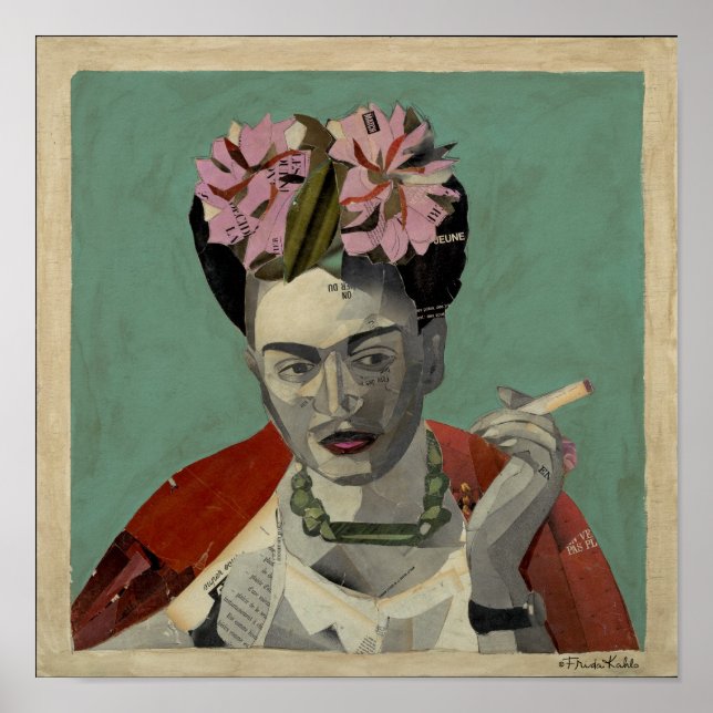 Frida Kahlo av Garcia Villegas Poster (Framsidan)