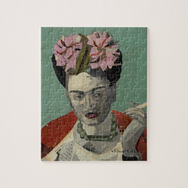 Frida Kahlo av Garcia Villegas Pussel (Vertikal)