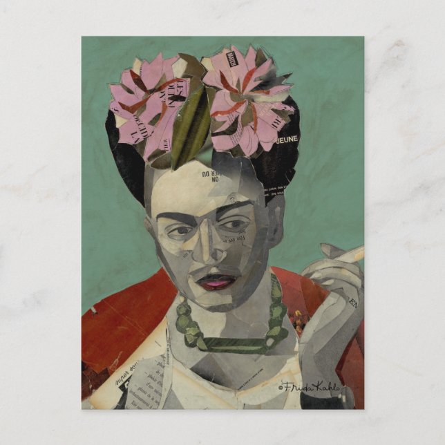Frida Kahlo av Garcia Villegas Vykort (Framsida)