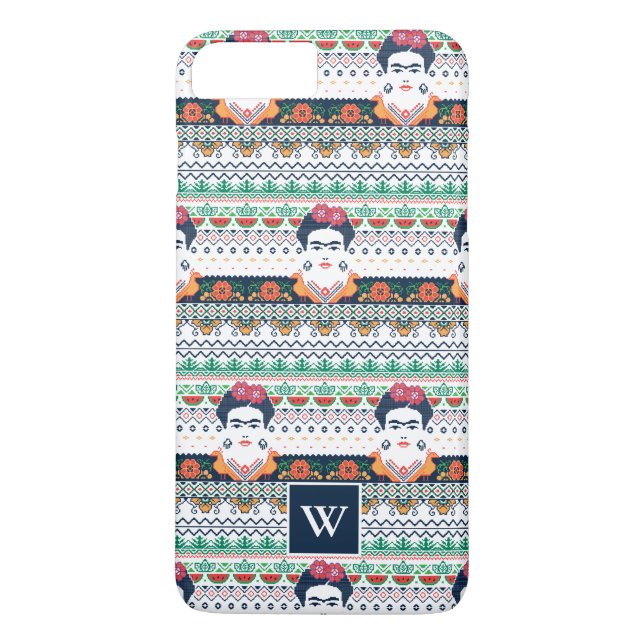 Frida Kahlo| Aztec Case-Mate iPhone Skal (Baksida)