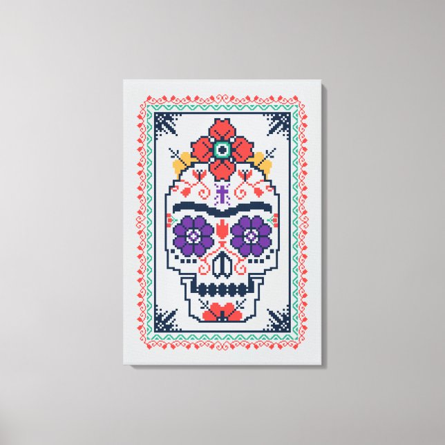 Frida Kahlo | Calavera Canvastryck (Framsida)