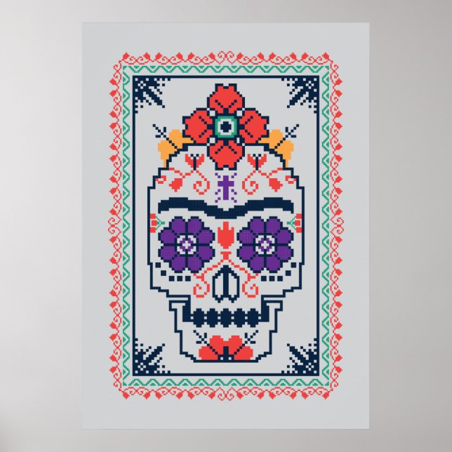 Frida Kahlo | Calavera Poster (Framsidan)