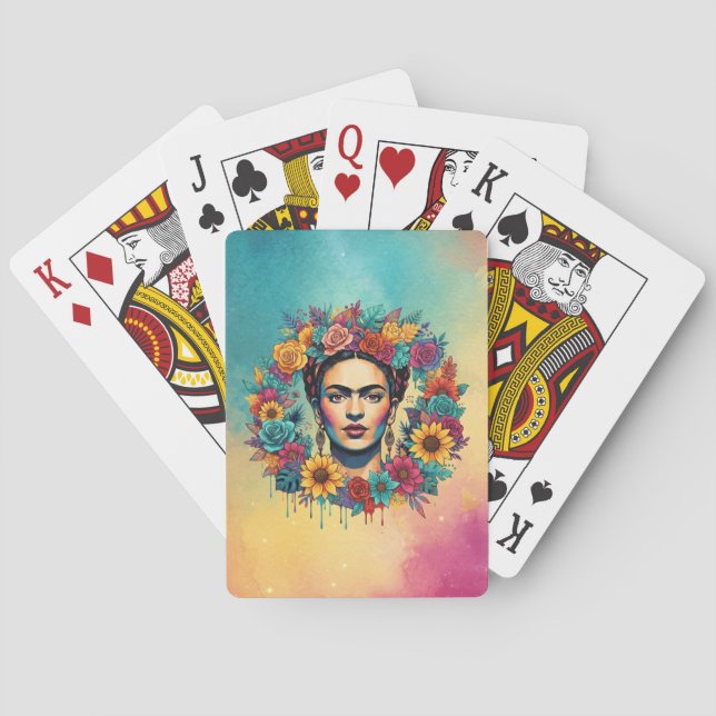 Frida Kahlo Casinokort (Baksidan)