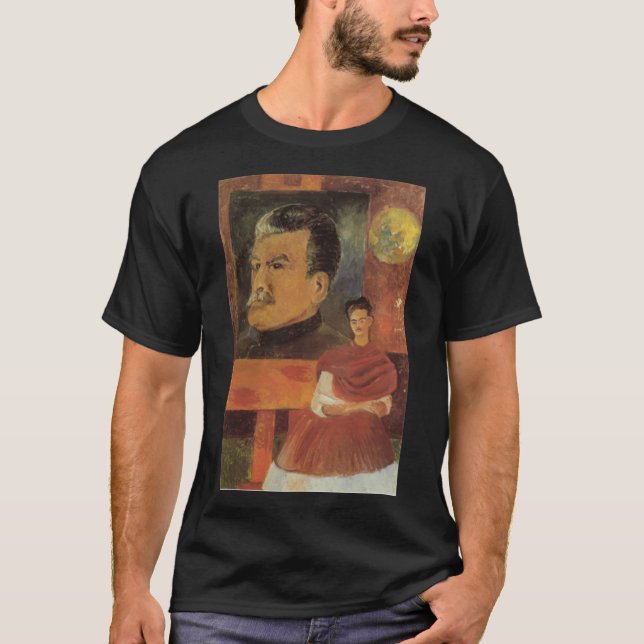 Frida Kahlo Communist Stalin Painting Essential T- T Shirt (Framsida)