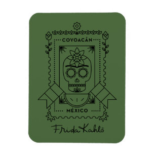 Frida Kahlo   Coyoacá n Magnet