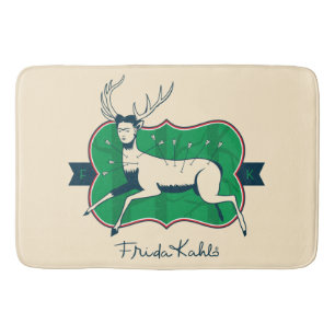 Frida Kahlo   den sårada hjorten Badrumsmatta