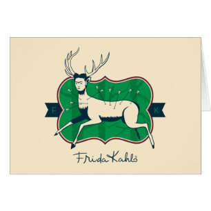 Frida Kahlo   den sårada hjorten OBS Kort