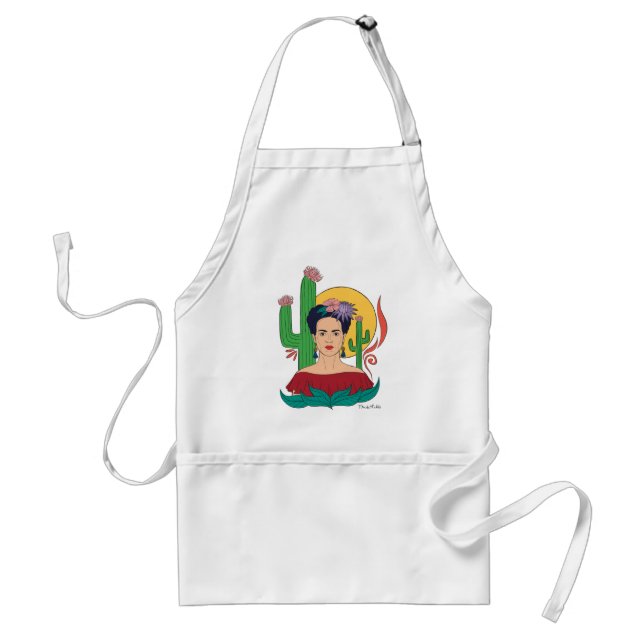 Frida Kahlo Desert Graphic Förkläde (Framsidan)