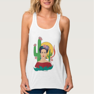 Frida Kahlo Desert Graphic Linne Med Racerback