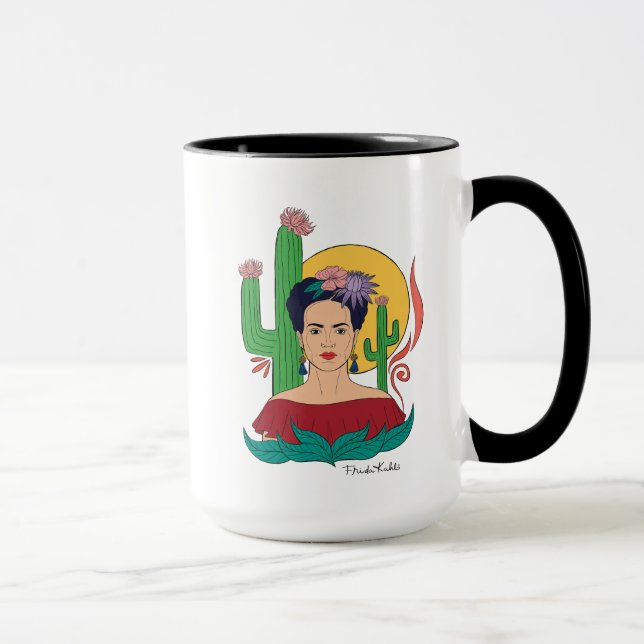 Frida Kahlo Desert Graphic Mugg (Höger)