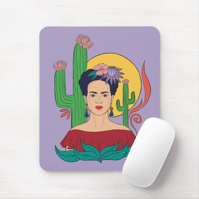 Frida Kahlo Desert Graphic Musmatta (Med mus)