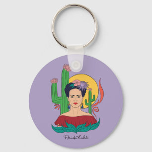 Frida Kahlo Desert Graphic Nyckelring