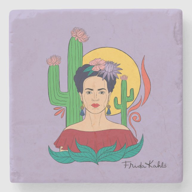 Frida Kahlo Desert Graphic Stenunderlägg (Framsidan)