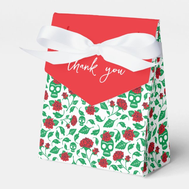 Frida Kahlo | Döskallar och Ro Presentaskar (Framsidan Sidan)