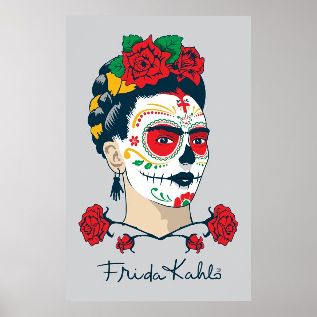 Frida Kahlo | El Día de los Muertos Poster (Framsidan)