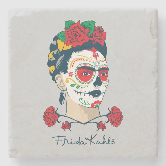 Frida Kahlo | El Día de los Muertos Stenunderlägg (Framsidan)