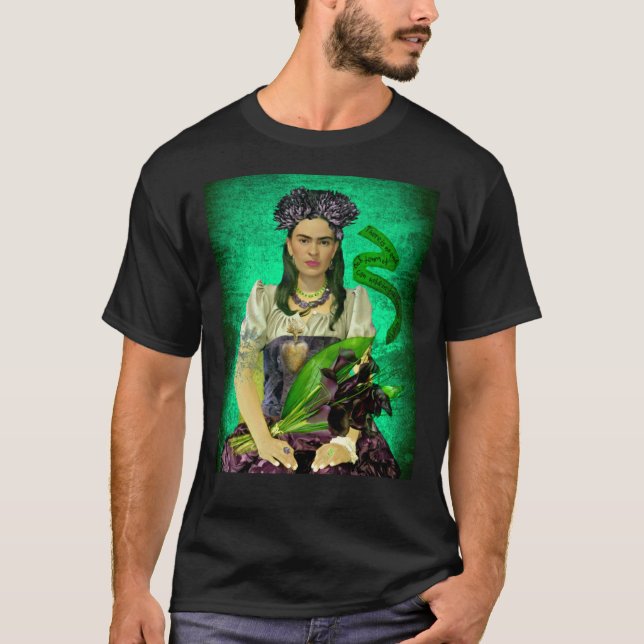 Frida Kahlo Female Heart Classic Essential T-Shirt (Framsida)
