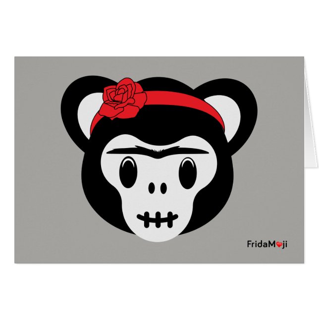 Frida Kahlo | FridaMoji - day of the deadapa OBS Kort (Framsidan Horizontal)