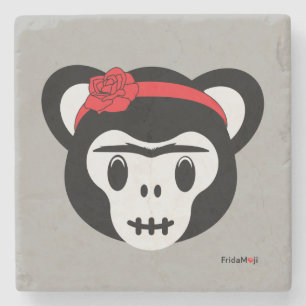 Frida Kahlo FridaMoji - Monkey Day of the dead Stenunderlägg