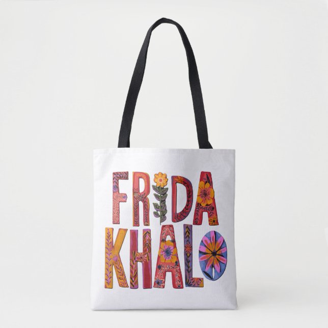 Frida Kahlo-handväskor Tygkasse (Framsida)