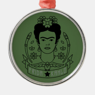 Frida Kahlo   Heroína Julgransprydnad Metall