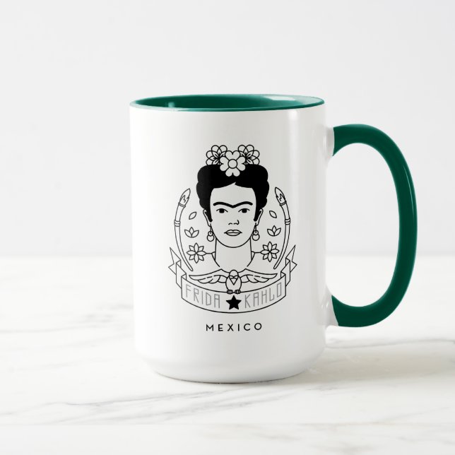 Frida Kahlo | Heroína Mugg (Höger)