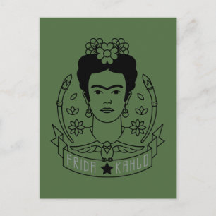 Frida Kahlo   Heroína Vykort