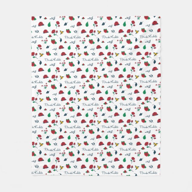 Frida Kahlo | hjärta av Mexico Fleecefilt (Framsidan)