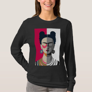 Frida Kahlo – Ikonisk feministisk konst T Shirt