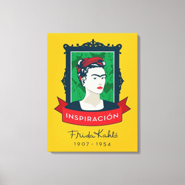 Frida Kahlo | Inspiraci � n Canvastryck (Framsida)