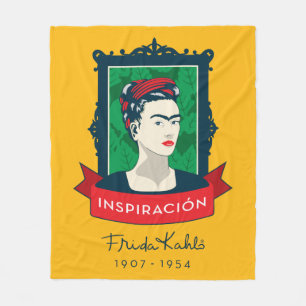 Frida Kahlo   Inspiración Fleecefilt