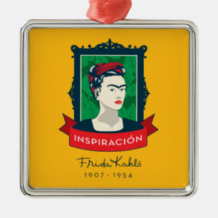 Frida Kahlo   Inspiración Julgransprydnad Metall