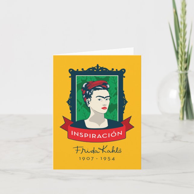 Frida Kahlo | Inspiración Kort (Framsida)