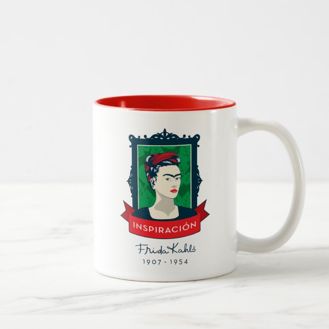 Frida Kahlo | Inspiración Två-Tonad Mugg (Höger)