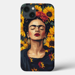 "Frida Kahlo-Inspired Anpassade Phone Case - Ar