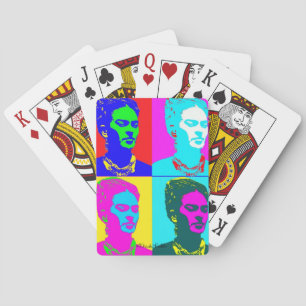 Frida Kahlo Inspired Portrait Casinokort
