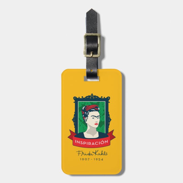 Frida Kahlo| Inspiron Bagagebricka (Vertikal Framsida)