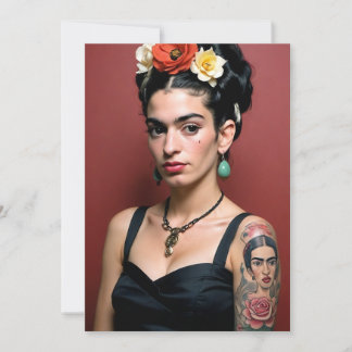 Frida Kahlo Julkort