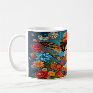 Frida Kahlo Kaffemugg