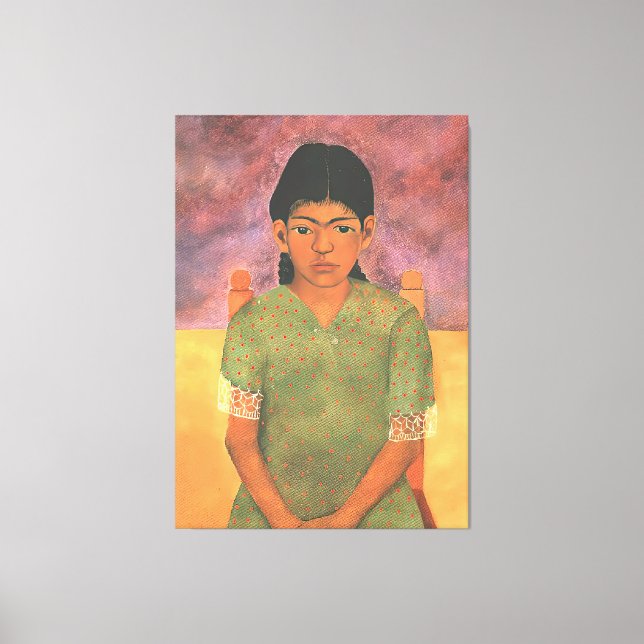 Frida Kahlo konst Canvastryck (Framsida)